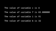 Datatype Conversion